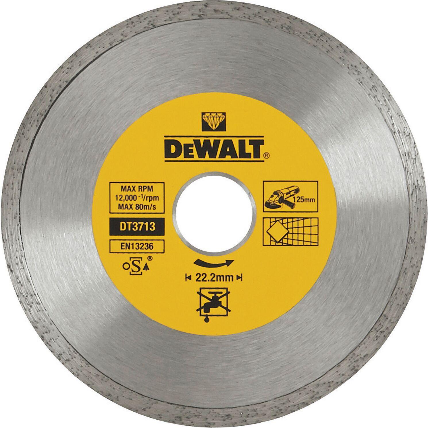 DeWalt, Sägeblatt, Dewa Diamanttrennscheibe DT3713QZ Eco4 125mm