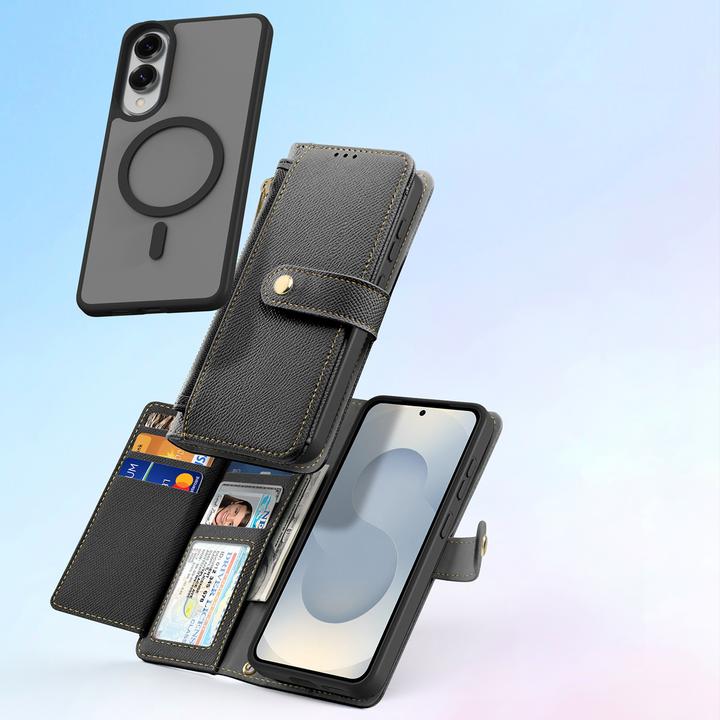 Produktbild Dux Ducis Lawa Series MagSafe Kunstleder Bookcover Hülle (Samsung Galaxy S25 Edge)