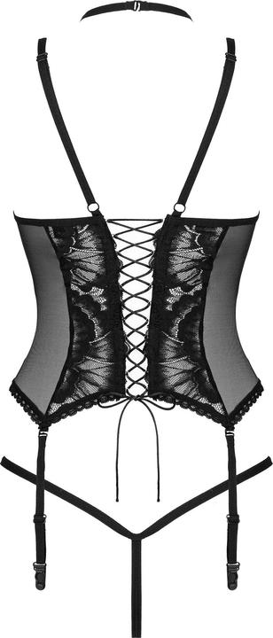 Image du produit Obsessive 2 pc Suspender-set Alessya - black (M, L)