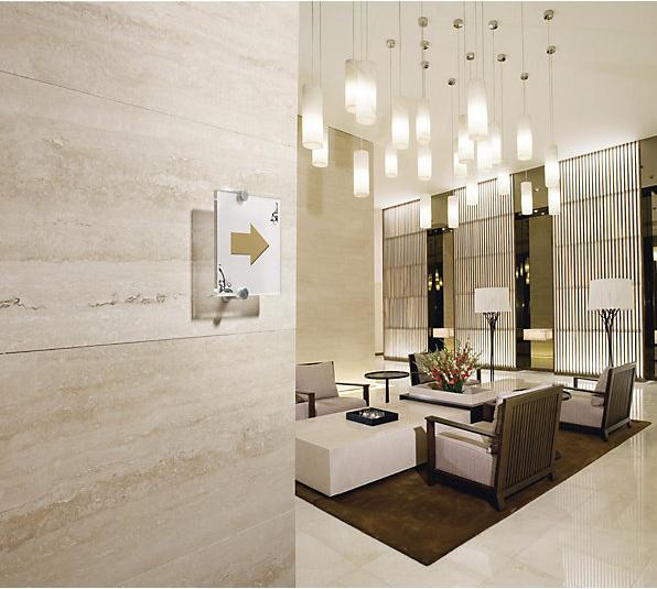 Actual product image Durable Door sign CRYSTAL SIGN