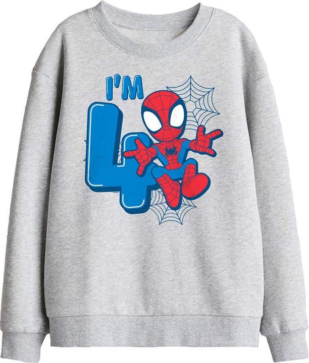 Produktbild Spiderman Cute Spidey Sweatshirt 4. Geburtstag (116)