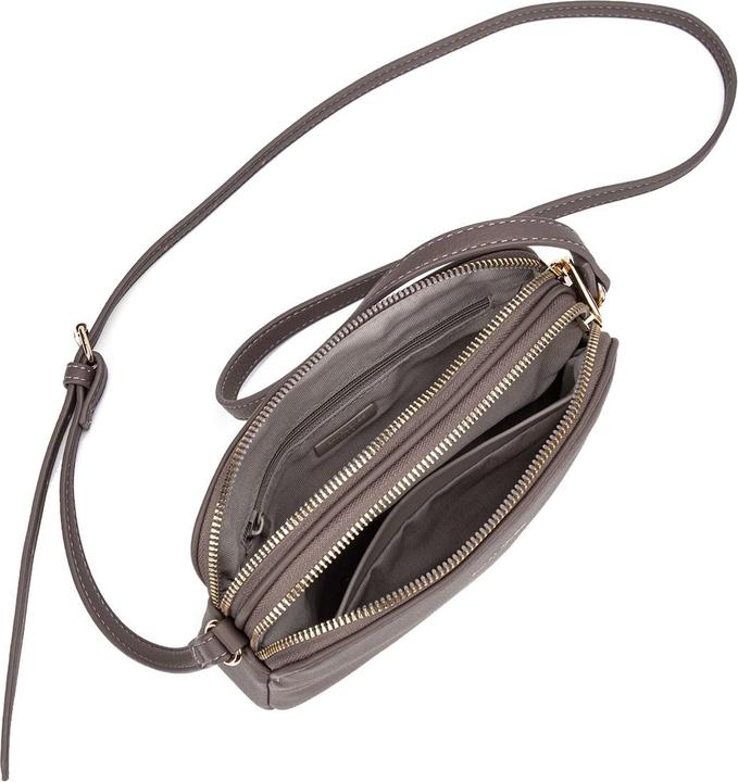 Image du produit David Jones **Damen Umhängetasche - Modell Erisma Lux - Pu Vegan Leder** - 21.0 X 13.0 X 5.0 Cm