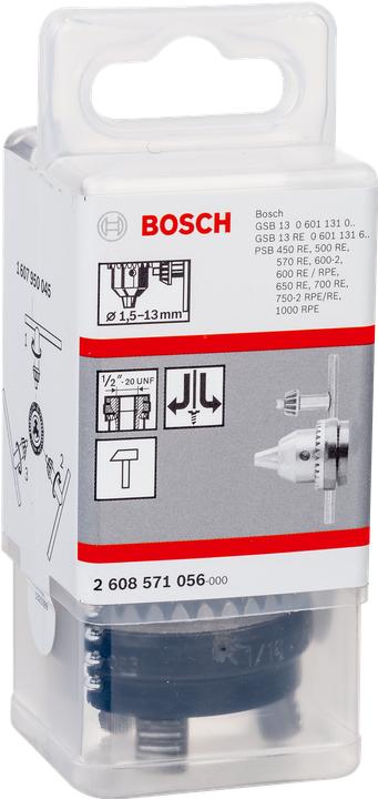 Produktbild Bosch Professional Zubehör Zahnkranzbohrfutter bis zu 13 mm