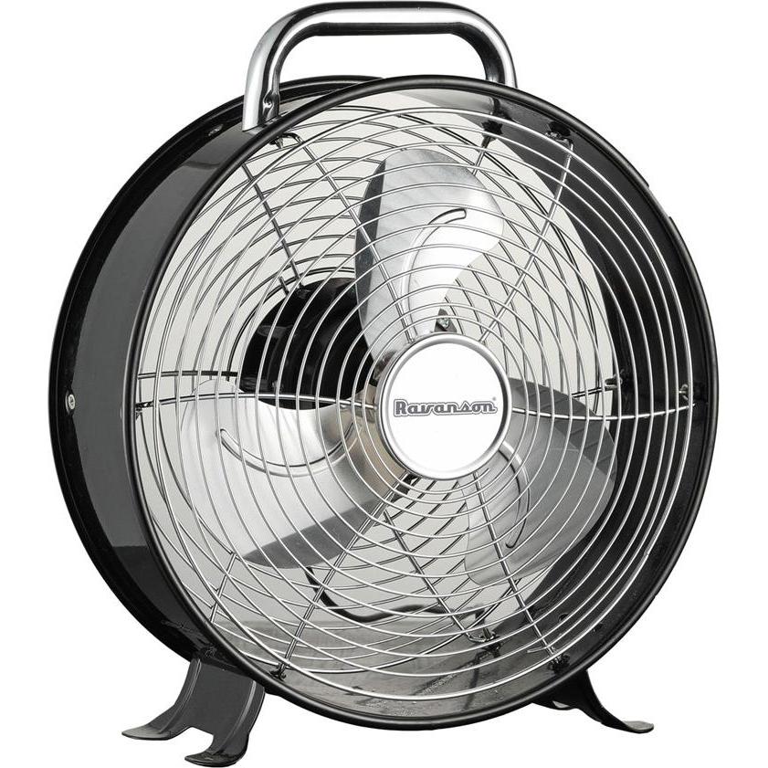 Ravanson Lüfter Boden WT-9CZ (schwarze Farbe), Ventilator, Schwarz