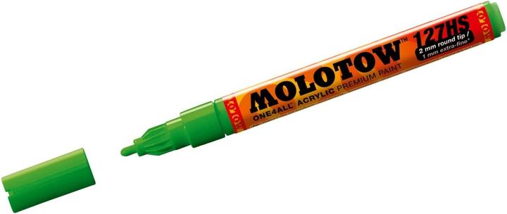 Actual product image Molotow Permanent marker One4All 127 HS refillable 2mm kacao77 universes green (kacao77 universes green, 2 mm, 1 x)
