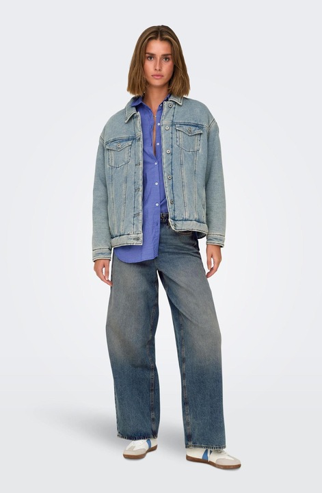 Produktbild Only ONLBAXTER Mittlere Taille Weiter Beinschnitt Jeans Jeans mit weitem Bein (25)