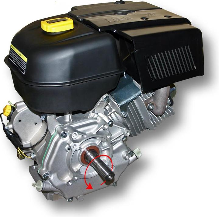 Produktbild Wiltec LIFAN 190 Benzinmotor 10 kW (15 PS) 25,4 mm Handstart Kartmotor 420 ccm Motor (Häcksler, Kettensäge, Rasenmäher)