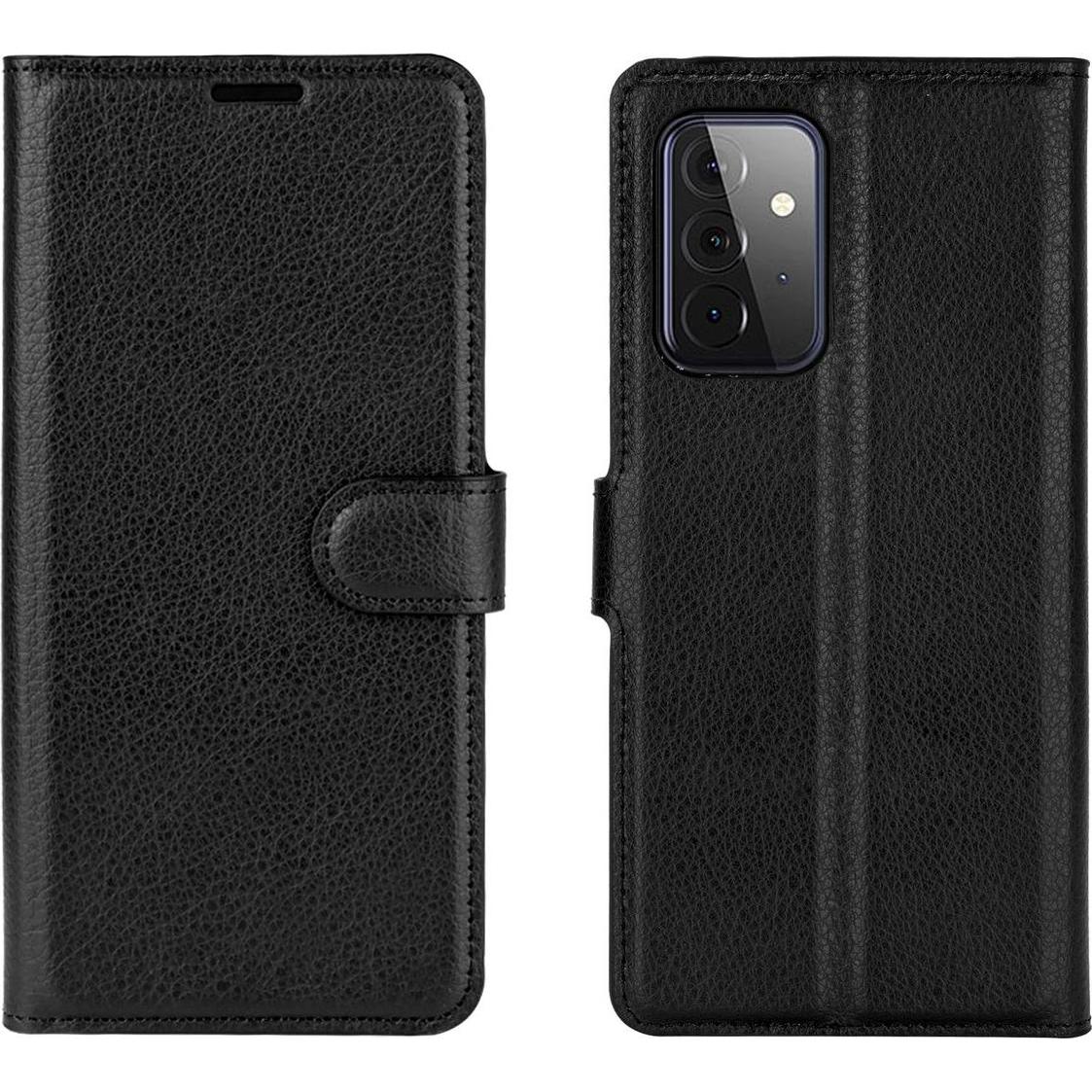 Thumbnail - König Design Hülle Handy Schutz für Samsung Galaxy A72 5G Case Cover Tasche Etuis Schwarz Neu (Samsung Galaxy A72 5G), S...