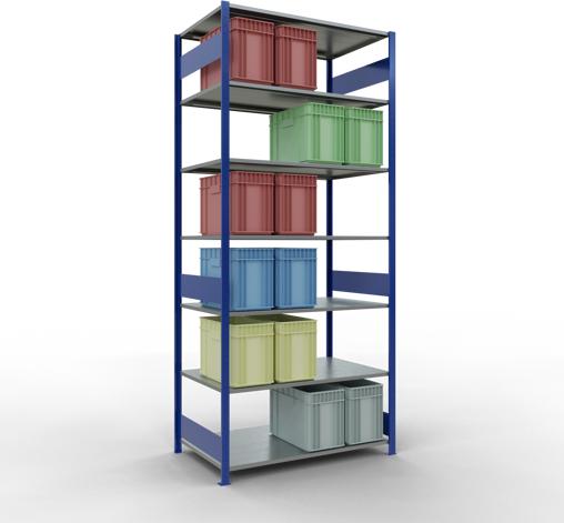Image du produit Schulte Lagertechnik Elément départ MULTIplus150 avec traverse de longueur