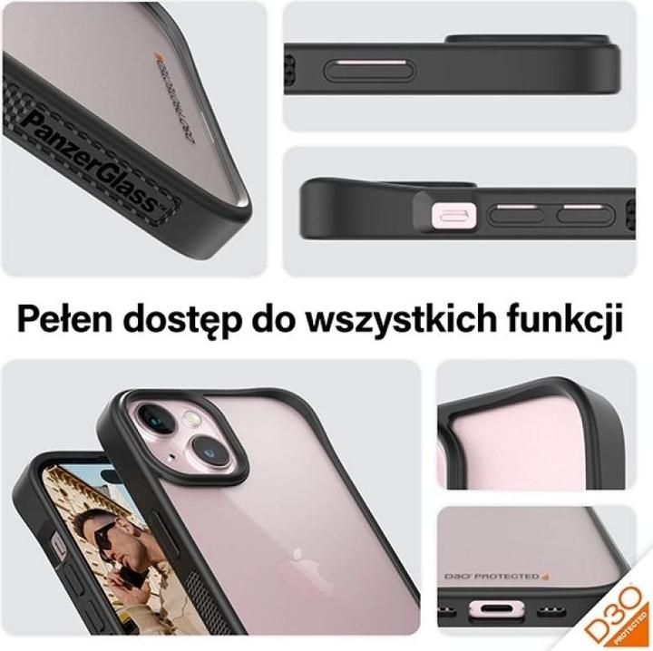 Produktbild PanzerGlass ClearCase with D3O iPhone 2023 6.1 (Apple iPhone 15)