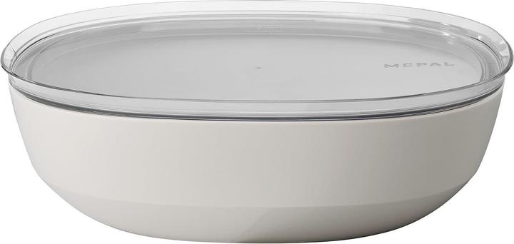 Productafbeelding Mepal kom silueta 4000 ml met deksel - nordic wit (30.10 cm, 4 l, 1 x)
