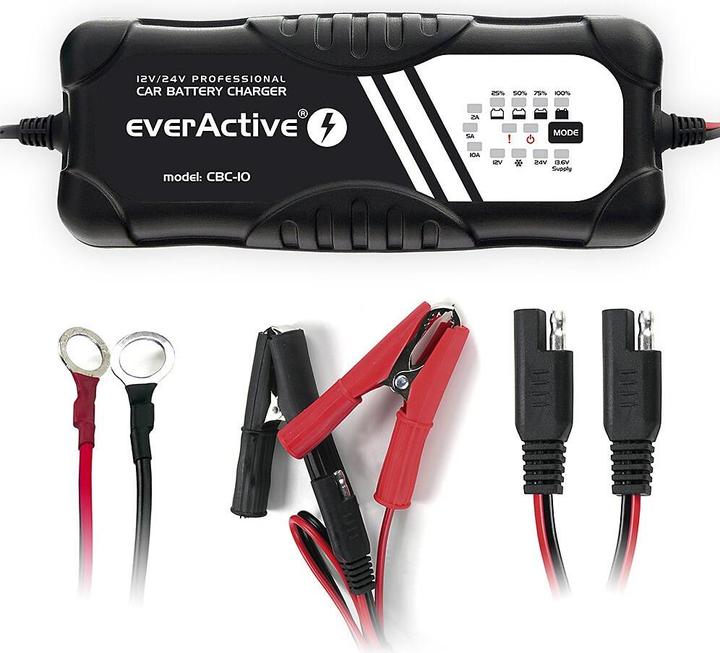 Actual product image Everactive Rectifier car for batteries CBC-10 (24 V, 300 Ah)