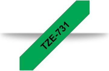 Produktbild Brother Tze-731 (1.20 cm, Grün)