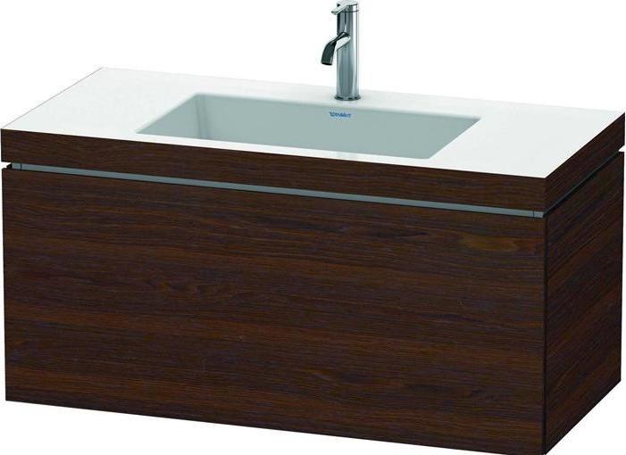 Image du produit Duravit Meuble sous-lavabo L-CUBE avec lavabo Vero Air 500x1000x480mm 1 HL NB geb