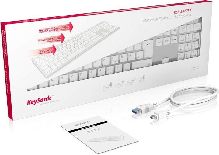 Produktbild KeySonic KSK-8022BT (DE, Kabellos)