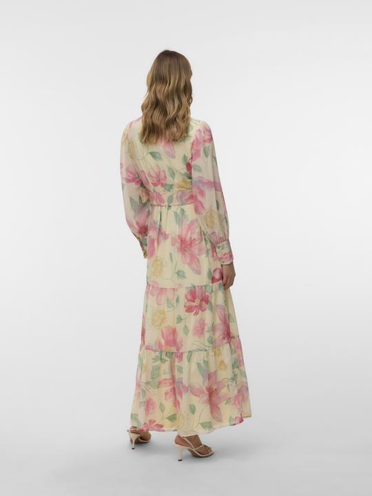 Image du produit Vero Moda AWIRIS Langes Kleid Hemdblusenkleid (L)