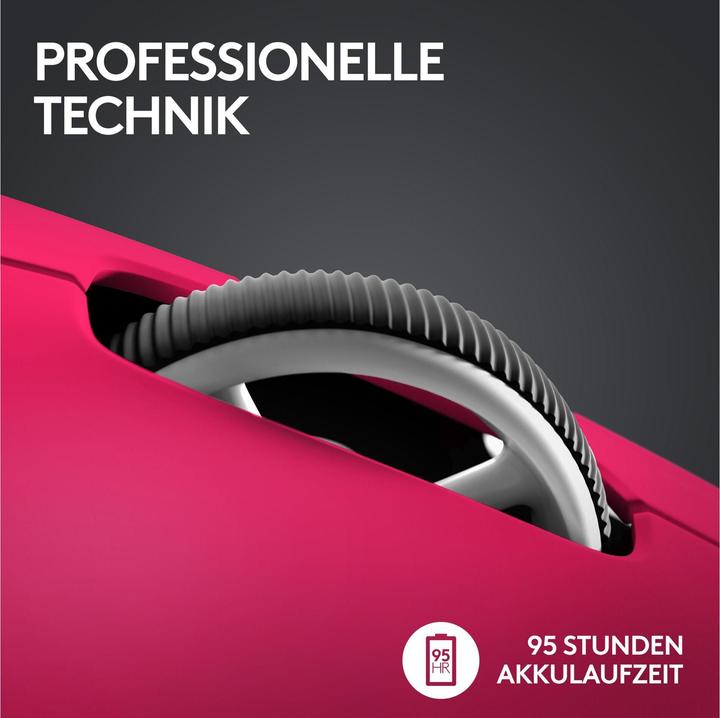 Image du produit Logitech G G Pro X Superlight 2 (Filaire, Sans fil)