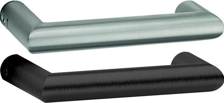 Actual product image Glutz Türdrückerpaar 5066 PVD schw. 9 (Door handle)