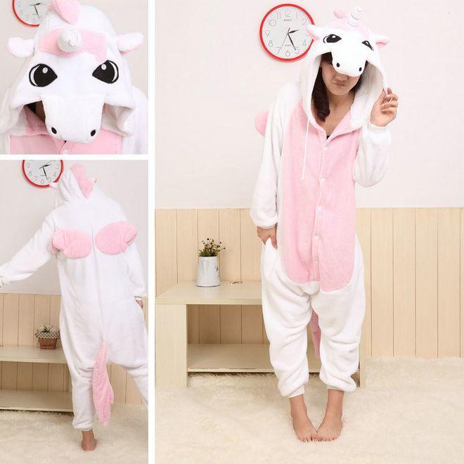 Produktbild MU Classic Onesie Einhorn Pyjama (L)