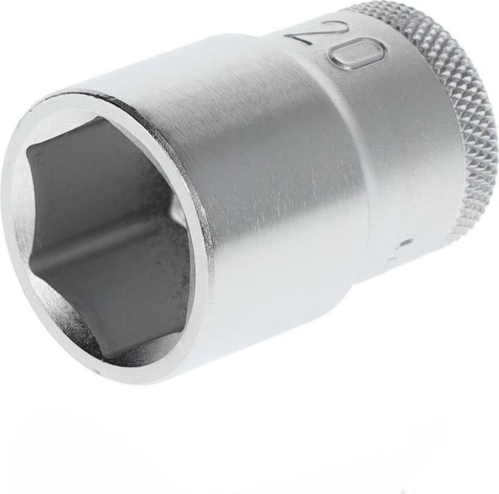 Actual product image Gedore 19 20 Socket 1/2", hexagonal, 20 mm (20 mm)