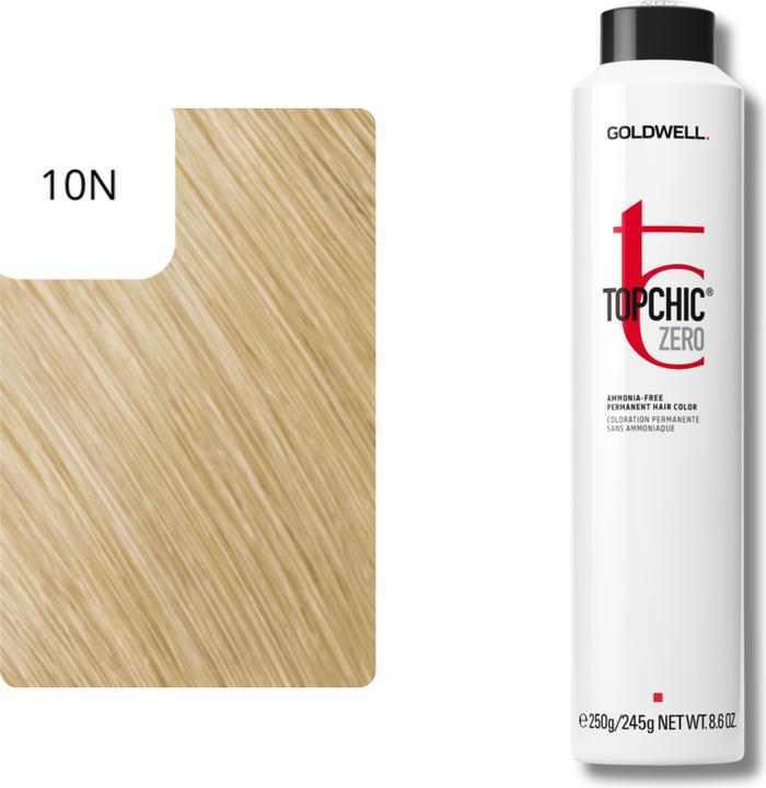 Actual product image Goldwell Topchic Zero - 10N Extra Light Blonde (10N - extra-light blonde)