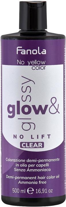 Fanola Glow & Glossy Clear Oil Toner 500ml