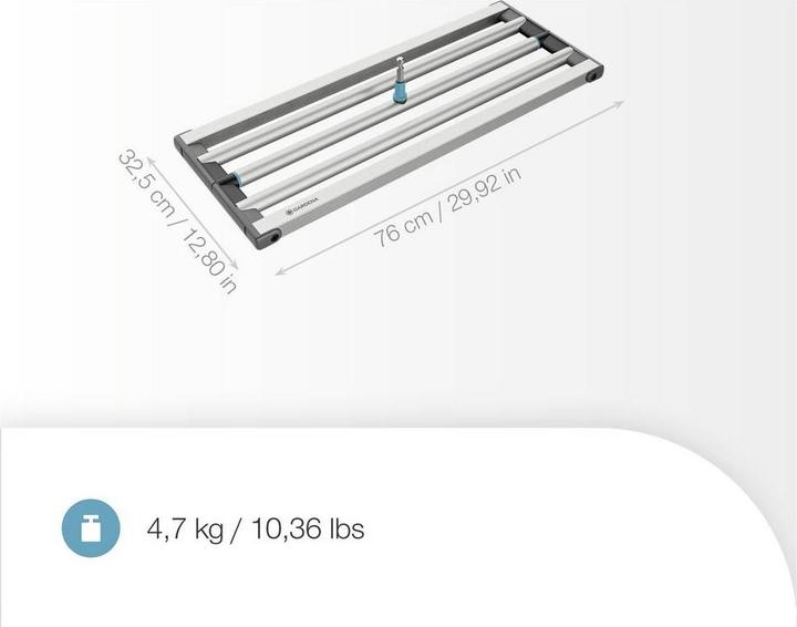 Actual product image Gardena combisystem-Rasenrakel