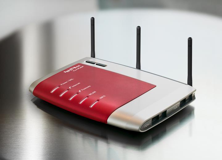 Produktbild FRITZ! Box Fon WLAN 7270, VoIP ISDN Modem/Router/