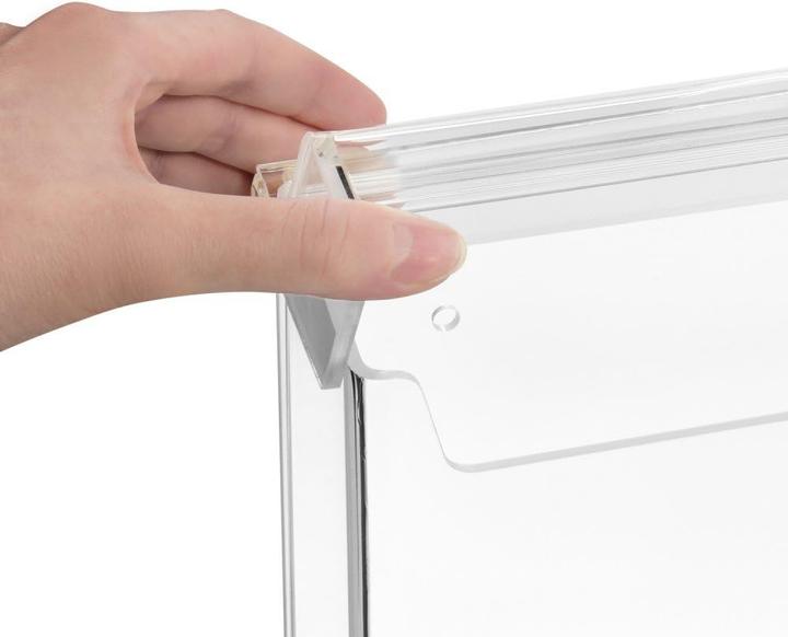 Image du produit Zeigis DIN A5 Flyerhalter wetterfest mit Deckel (A5)