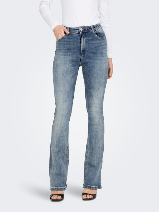Actual product image Only ONLMila High Waist Flared Jeans (27)