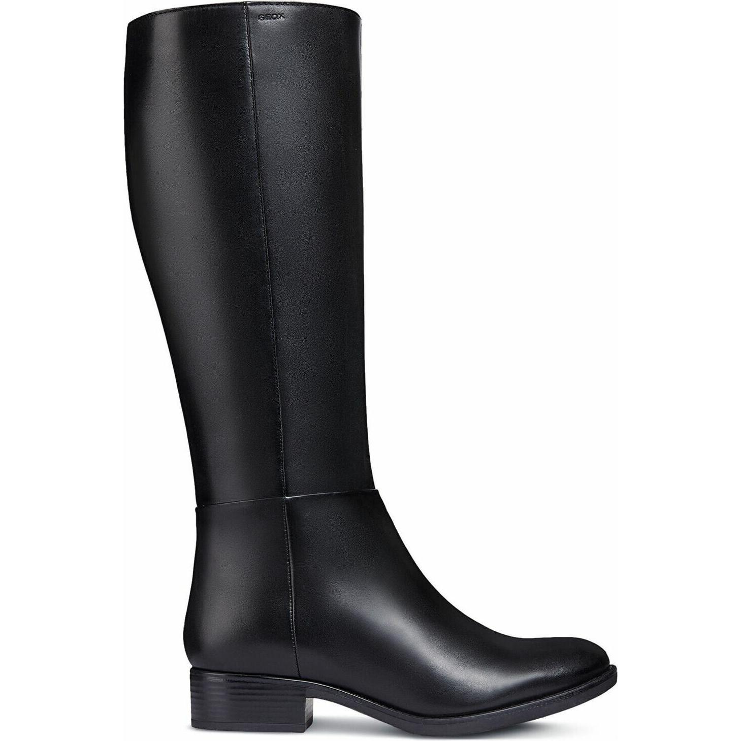 Geox, Damen, Boots + Stiefel, D Felicity D, Schwarz, (39.5)