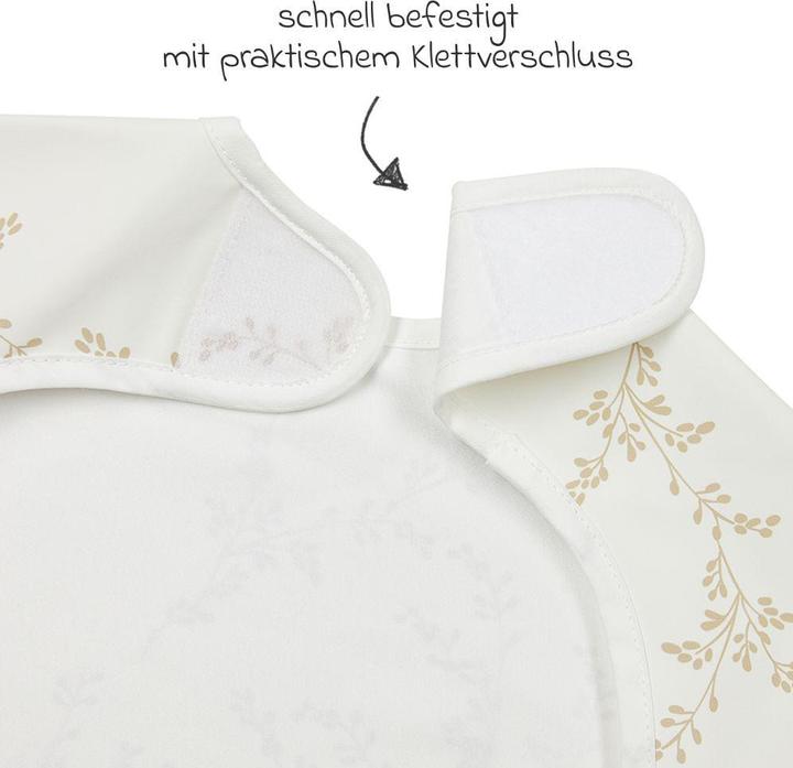 Actual product image Meyco Branches sleeve bib (9 months)
