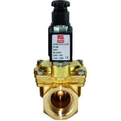 Rs Pro Solenoid valve 1/2" NC 220Vac, Elektronikzubehör + Gehäuse