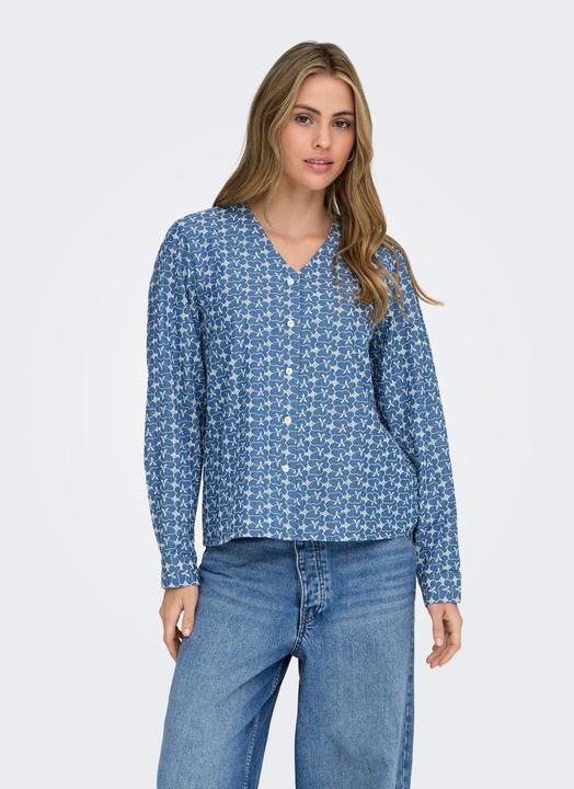 Immagine prodotto Only Onlelvira Ls Print Dnm Shirt Gua (XL)