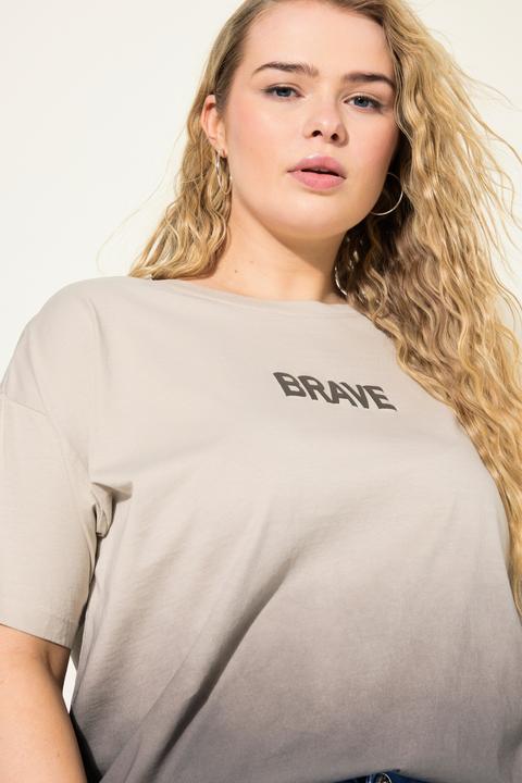 Produktbild Studio Untold Oversized-Shirt, Statemenr, Farbverlauf, Rundhals, Halbarm (42, 44)