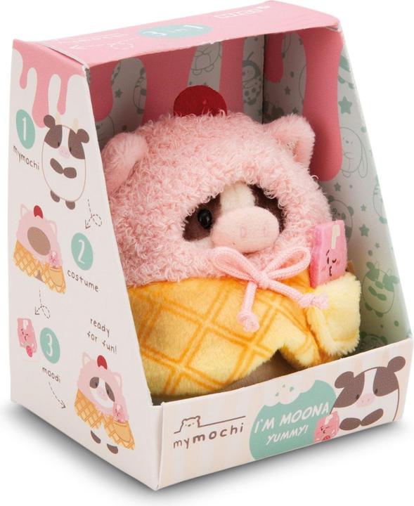 Actual product image Magni Moona the cow with milkshake and soft ice cream costume (8 cm)