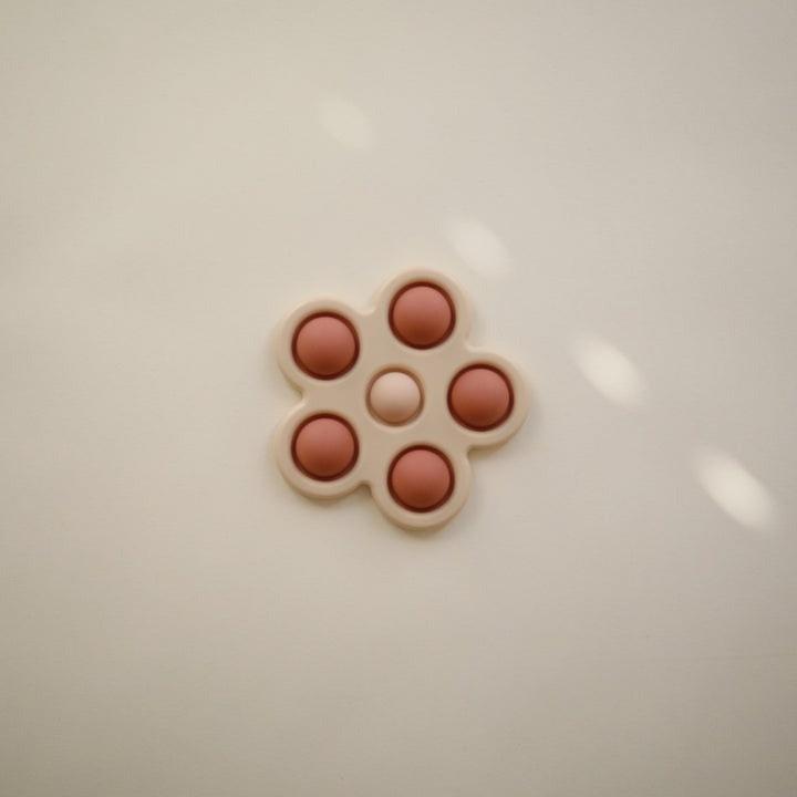 Actual product image Mushie Flower print toy (10 Months)