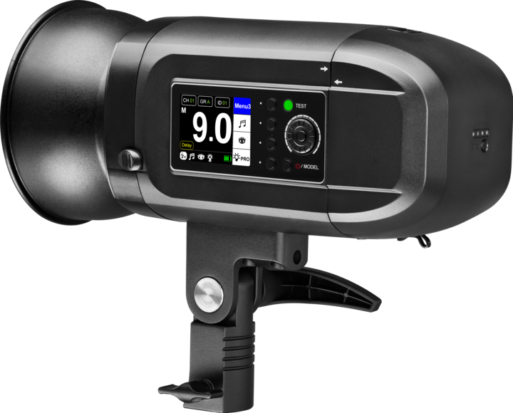 Actual product image Jinbei 1.02.011706 HD-400 Pro TTL Battery Monolight (400 W, Flash head)