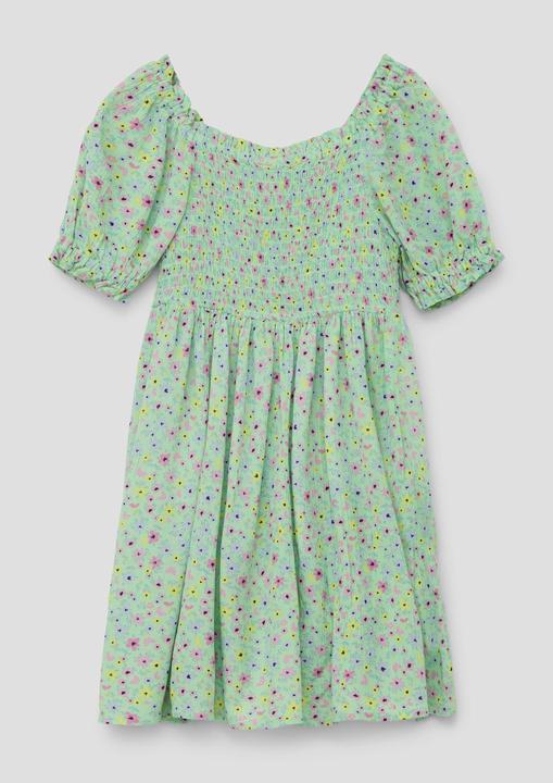 Produktbild S.Oliver Kleid Kleid mit Smock-Detail (104)