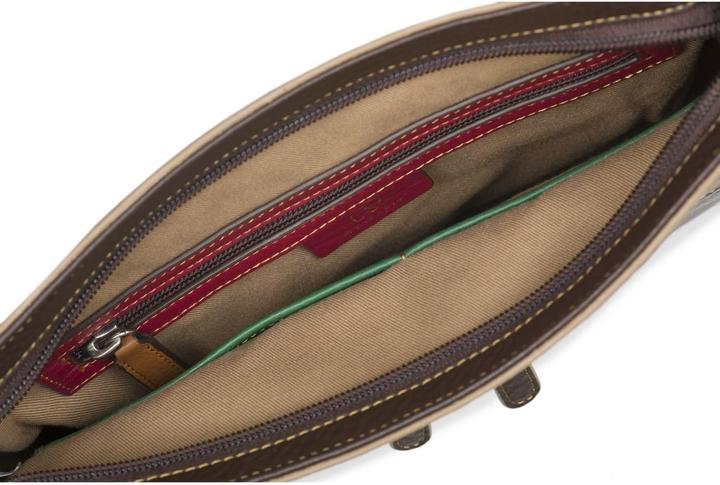 Actual product image Mywalit Double Pocket Shoulder Bag