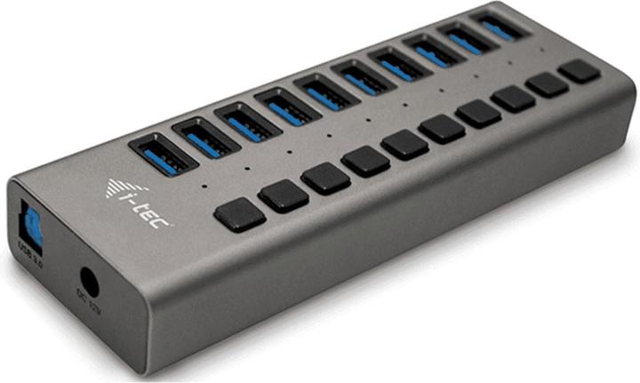 Image du produit i-tec U3CHARGEHUB10 (USB-B, 10 Ports)