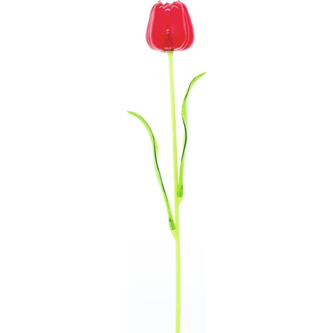 Europalms, Kunstpflanzen, Kristalltulpe, Kunstblume, rot, 61cm 12x