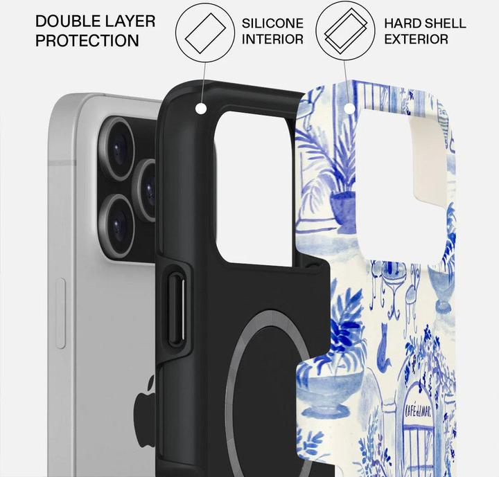 BURGA iPhone 17 Pro Max ケース 花柄 ELITE Burga Tough MagSafe Case