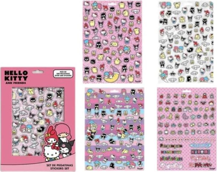 Actual product image Cerdá Hello Kitty stickers set (300 Sticker)