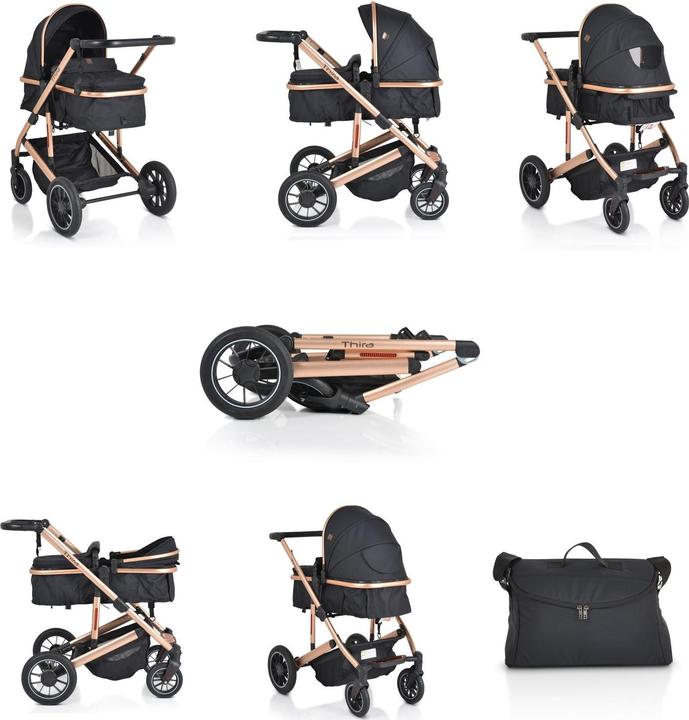 Produktbild Moni Kombikinderwagen 2 in 1 Thira (0 Monate - 4 Jahre)