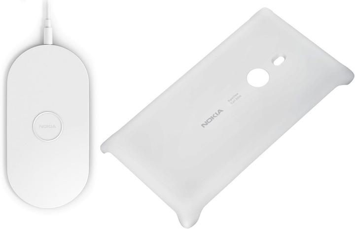 Produktbild Nokia Wireless Charging Kit with Charging Plate Charger, Special Case for Lumia 925 White (5 W)