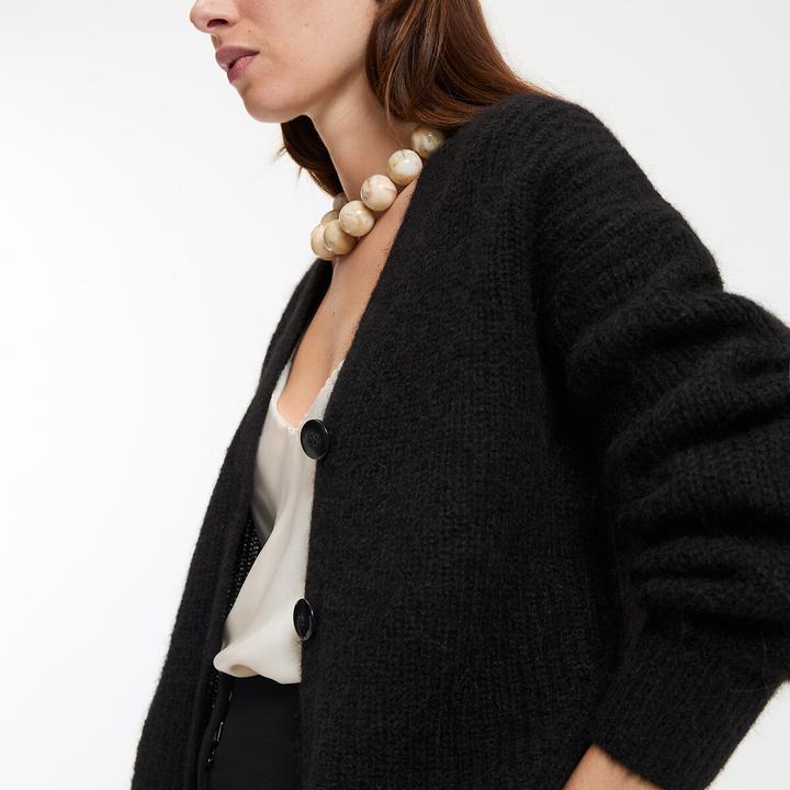 Actual product image La Redoute Collections Cardigan with V-neck Signature GILDAS (M)