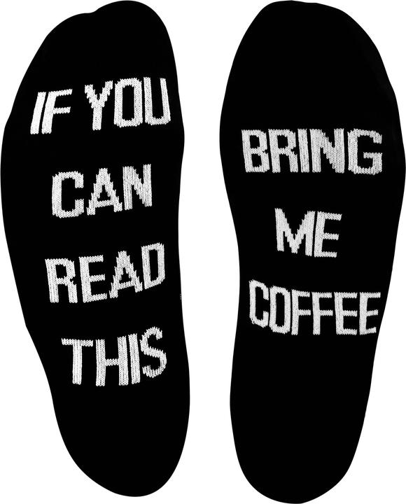 Produktbild Normani 2 Paar Herrensocken mit witzigen Sprüchen (2er Pack, 40 - 46, 46 - 47)