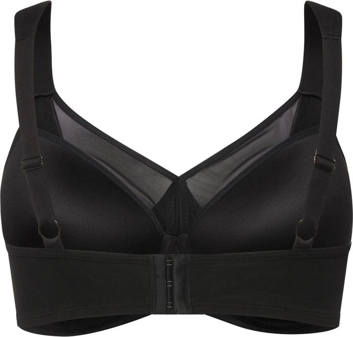 Actual product image Ulla Popken Mesh Panel Seamless Underwire Bra (95 E)
