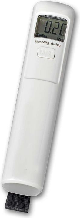 Maul MAULtrek Kofferwaage Wägebereich (max.) 50 kg Ablesbarkeit 50 g Weiss (3.40 x 14.70 cm)
